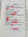 "Der Kongress zu Nürnberg 1934" Offizieller Bericht über den Verlauf des Reichsparteitages mit sämtlichen reden. Vorsatzblatt mit leichter Beschädigung