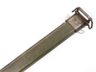 U.S. WWII scabbard M3 for Bayonet M 1942. Damaged example