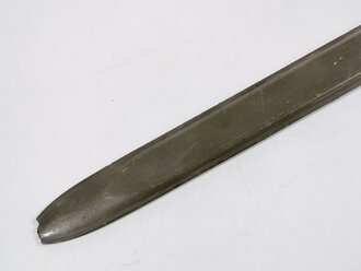 U.S. WWII scabbard M3 for Bayonet M 1942. Damaged example