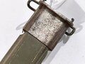 U.S. WWII scabbard M3 for Bayonet M 1942. Damaged example