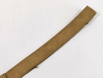 Umlaufendes Band für einen Tropenhelm der Wehrmacht, vermutlich Eigenbau ( REPRODUKTION) Gesamtlänge 64cm