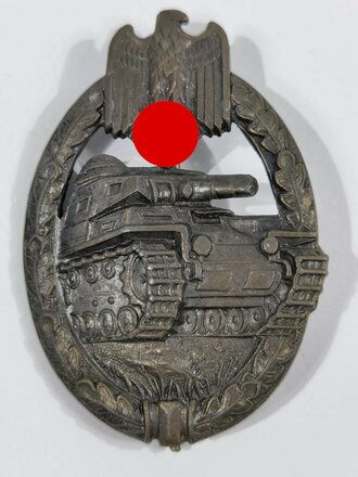 Panzerkampfabzeichen in bronze, hohl geprägt, sehr...