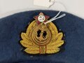 UdSSR, 2. Weltkrieg, Barett für Frauen mit Abzeichen der Marine für Offiziere, Schweißband fehlt leider