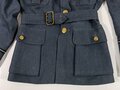 British WWII, RAF Royal Air Force, WAAF Womens Auxiliary Air Force, Officers Service Dress (Mütze, Jacke und Rock), used