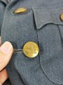 British WWII, RAF Royal Air Force, WAAF Womens Auxiliary Air Force, Officers Service Dress (Mütze, Jacke und Rock), used