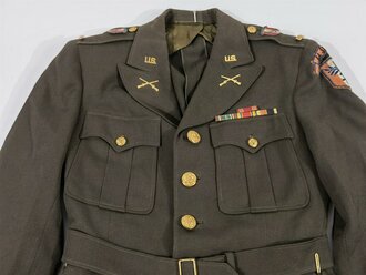 U.S. USFA United States Forces in Austria, Green Service Uniform, Second Lieutenant, Infantry (3 Pieces)