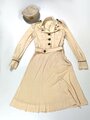 U.S. WWII, USANC US Army Nurse Corps, Off Duty Dress for Desert, Tropical and Subtropical Climates with Belt and Hat (3 Pieces)