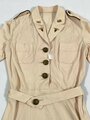 U.S. WWII, USANC US Army Nurse Corps, Off Duty Dress for Desert, Tropical and Subtropical Climates with Belt and Hat (3 Pieces)