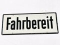 Schild für KFZ Instandsetzungseinheiten der Wehrmacht 10 x 25cm