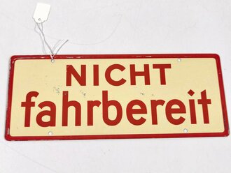 Schild für KFZ Instandsetzungseinheiten der...