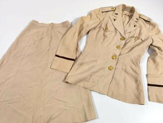 U.S. WWII, USANC US Army Nurse Corps, Summer Uniform...