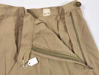 U.S. WWII, WAC Women´s Army Corps, Skirt (Summer Tropical Worsted Khaki), Size 14S