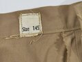 U.S. WWII, WAC Women´s Army Corps, Skirt (Summer Tropical Worsted Khaki), Size 14S
