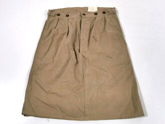 Most likely British, Khaki Twill Skirt, Dated 1938, Size 12