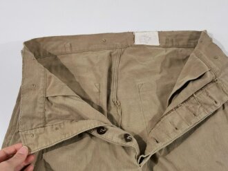 Most likely British, Khaki Twill Skirt, Dated 1938, Size 12