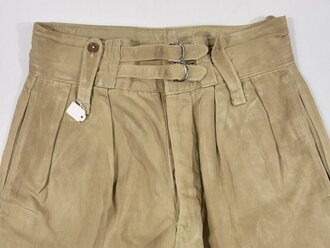 British WWII, Khaki Drill Shorts, "Bombay...
