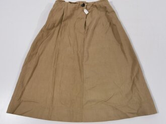 British WWII, RAF Royal Air Force, WAAF Women´s Auxiliary Air Force, Skirt Khaki Drill, Size 3, Dated 1945