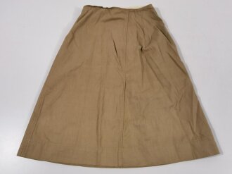 British WWII, RAF Royal Air Force, WAAF Women´s Auxiliary Air Force, Skirt Khaki Drill, Size 3, Dated 1945