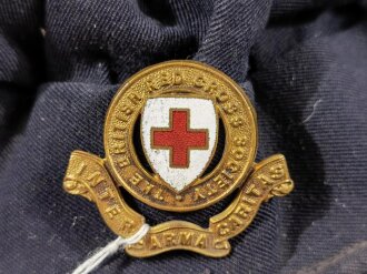 British WWII, Red Cross, Peaked Cap, used