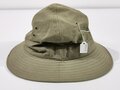 U.S. WWII, USMC United States Marine Corps, M-1941 Jungle Hat ("Boonie Hat"/"Daisy Mae Hat"), HBT Herringbone Twill, Size 6 5/8, Dated 1942