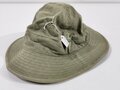 U.S. WWII, USMC United States Marine Corps, M-1941 Jungle Hat ("Boonie Hat"/"Daisy Mae Hat"), HBT Herringbone Twill, used example