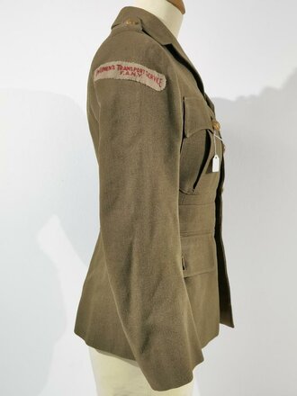 British WWII, WTS Women´s Transport Service (FANY), Service Jacket Tunic, Dated 1940