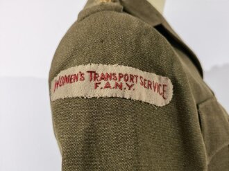 British WWII, WTS Women´s Transport Service (FANY), Service Jacket Tunic, Dated 1940