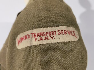 British WWII, WTS Women´s Transport Service (FANY), Service Jacket Tunic, Dated 1940