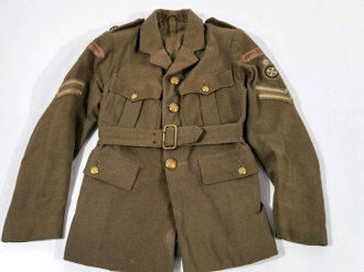 British WWII, WTS Women´s Transport Service (FANY), Service Jacket Tunic with Belt, Wool