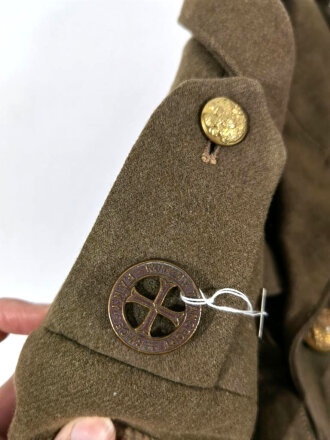 British WWII, WTS Women´s Transport Service (FANY), Service Jacket Tunic with Belt, Wool