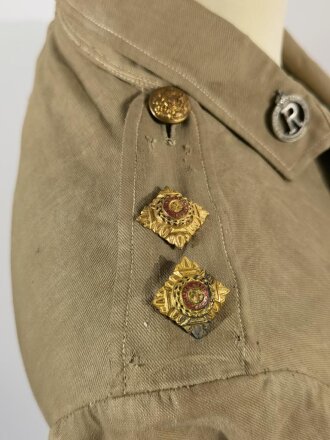 British WWII, QAIMNSR Queen Alexandras Imperial Military Nursing Service Reserve, First Lieutenant Summer Jacket Tunic