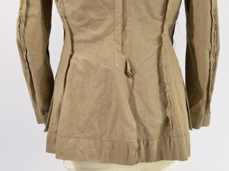 British WWII, QAIMNSR Queen Alexandras Imperial Military Nursing Service Reserve, First Lieutenant Summer Jacket Tunic