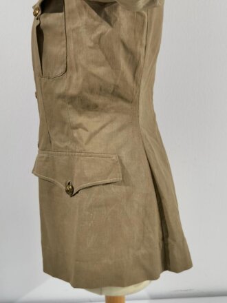 British WWII, QAIMNSR Queen Alexandras Imperial Military Nursing Service Reserve, First Lieutenant Summer Jacket Tunic