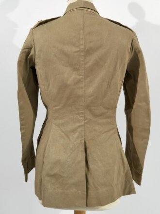 British WWII, QAIMNSR Queen Alexandras Imperial Military Nursing Service Reserve, First Lieutenant Summer Jacket Tunic