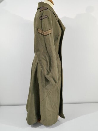 Canada WWII, CWAC Canadian Women´s Army Corps, Greatcoat