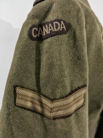 Canada WWII, CWAC Canadian Women´s Army Corps, Greatcoat