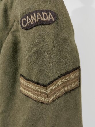 Canada WWII, CWAC Canadian Women´s Army Corps, Greatcoat