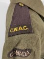 Canada WWII, CWAC Canadian Women´s Army Corps, Greatcoat