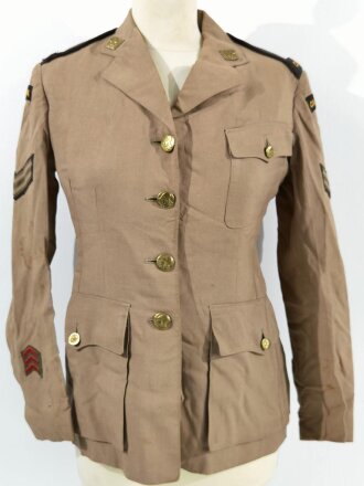 Canada WWII, CWAC Canadian Women´s Army Corps, Summer Jacket, Size 4, Dated 1942