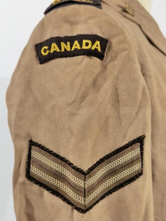 Canada WWII, CWAC Canadian Women´s Army Corps, Summer Jacket, Size 4, Dated 1942