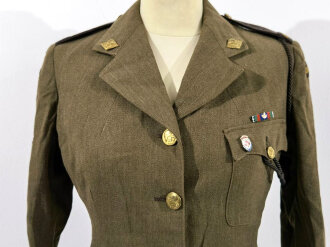 Canada WWII, CWAC Canadian Women´s Army Corps, Winter Service Jacket