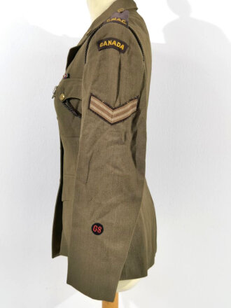 Canada WWII, CWAC Canadian Women´s Army Corps, Winter Service Jacket