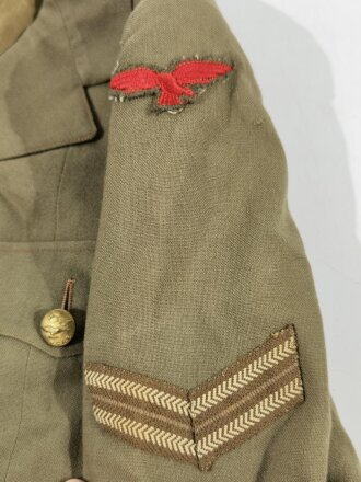 Canada WWII, RCAF Royal Canadian Air Force, Women´s Division ?, Corporal Khaki Summer Service Jacket with Belt