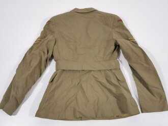 Canada WWII, RCAF Royal Canadian Air Force, Women´s Division ?, Corporal Khaki Summer Service Jacket with Belt