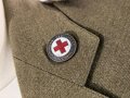 Canada WWII, CRCC Canadian Red Cross Corps, Women´s Service Jacket, Defence Medal and Canadian War Medal 1939-1945 come with the tunic