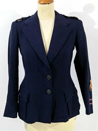 British WWII, Red Cross Society, Blue Service Tunic, Dated 1939
