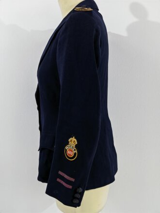 British WWII, Red Cross Society, Blue Service Tunic, Dated 1939