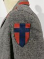 British WWII, QAIMNSR Queen Alexandras Imperial Military Nursing Service Reserve, Walking Out Uniform Grey Jacket