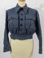 British WWIII, WAAF Women´s Auxiliary Air Force, Officer´s Suit Working Serge Blouse and Trousers, Size 2, Dated 1944