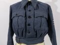 British WWIII, WAAF Women´s Auxiliary Air Force, Officer´s Suit Working Serge Blouse and Trousers, Size 2, Dated 1944